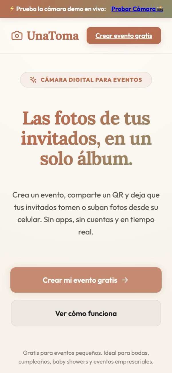 UnaToma: portada